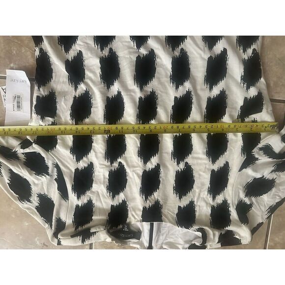 NWT Karen Kane XL Soft Stretch Printed Dress Made In Los Angeles - Picture 7 of 9